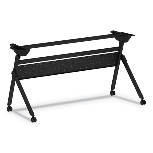 Flip And Nest Table Base, 32 1-4w X 23 5-8d X 28 1-2h, Black