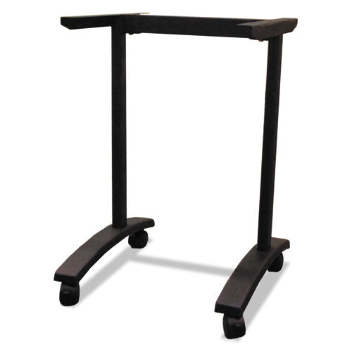Alera Valencia Series Training Table T-leg Base, 54w X 19 3-4d X 28 1-2h, Black