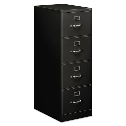 Four-drawer Economy Vertical File Cabinet, Legal, 18.25w X 25d X 52h, Putty
