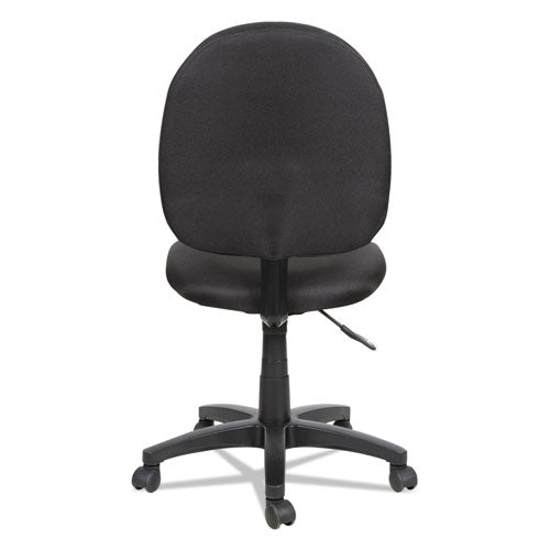Alera Essentia Series Swivel Task Chair, Supports Up To 275 Lbs, Black Seat-black Back, Black Base