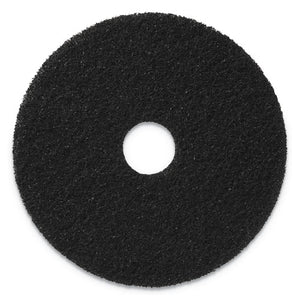 Stripping Pads, 17" Diameter, Black, 5-ct