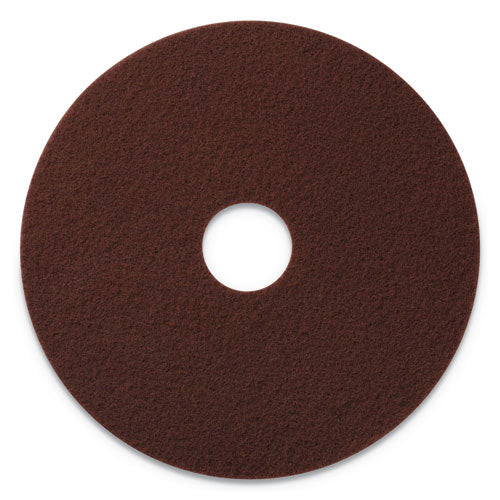 Ecoprep Epp Specialty Pads, 20" Diameter, Maroon, 10-ct