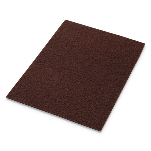 Ecoprep Epp Specialty Pads, 20" Diameter, Maroon, 10-ct