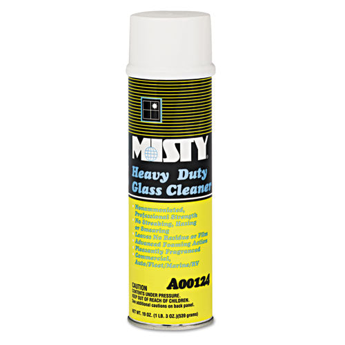 Heavy-duty Glass Cleaner, Citrus, 20oz Aerosol, 12-carton