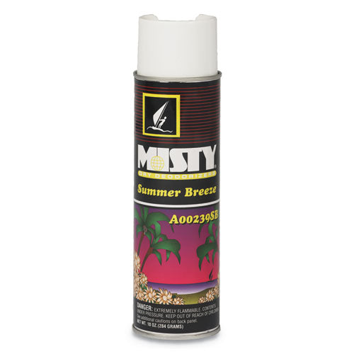 Handheld Air Deodorizer, Spring Rain, 10 Oz Aerosol, 12-carton