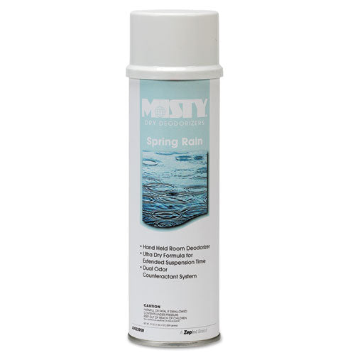 Handheld Air Deodorizer, Spring Rain, 10 Oz Aerosol, 12-carton