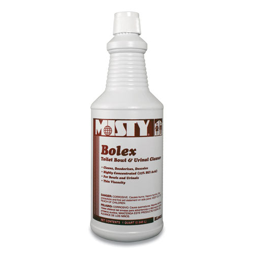 Bolex 23 Percent Hydrochloric Acid Bowl Cleaner, Wintergreen, 32oz, 12-carton