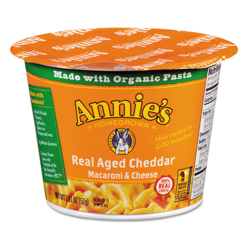 Aged Cheddar Mac And Cheese, 2.01 Oz Cup, 12-carton