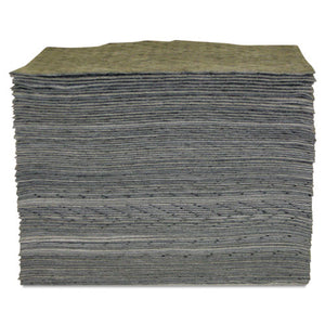 Universal Sorbent Pad, 15" X 17", Heavyweight