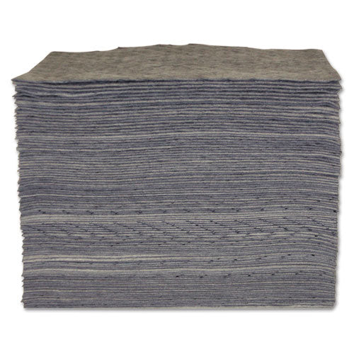 Universal Sorbent-pad Roll, 30w X 120ft, Gray