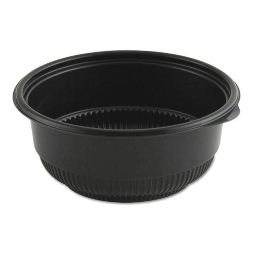 Microraves Incredi-bowl Base, 16 Oz, 5.75" Dia X 2.43"h, Black, 250-carton