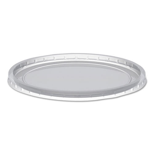 Microlite Deli Tub Lid, Clear, Inside-cap Fit, Fits 8-32 Oz Containers, 500-carton