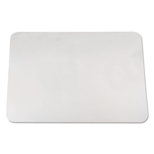 Krystalview Desk Pad With Antimicrobial Protection, 24 X 19, Clear