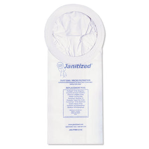Vacuum Filter Bags Designed To Fit Proteam 10 Qt. Super Coach-megavac, 100-ct