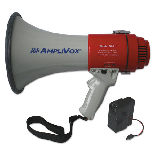 Mitymeg Piezo Dynamic Megaphone, 20w, 1-2 Mi Range