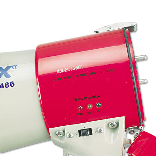 Mitymeg Piezo Dynamic Megaphone, 15w, 5-8 Mile Range
