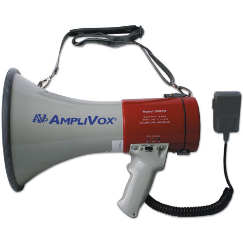 Mitymeg Piezo Dynamic Megaphone, 25w W-coiled Microphone