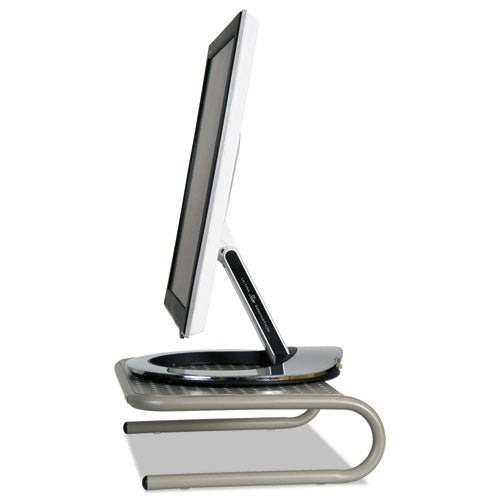 Metal Art Jr. Monitor Stand, 14.75 X 11 X X 4.25, Pewter