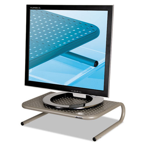 Metal Art Jr. Monitor Stand, 14.75 X 11 X X 4.25, Pewter