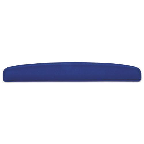 Memory Foam Wrist Rests, 2 7-8" X 18" X 1, Blue