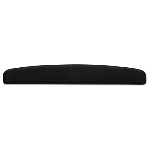 Memory Foam Wrist Rests, 2 7-8" X 18" X 1, Black