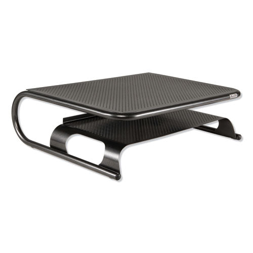 Metal Art Printer And Monitor Stand Plus, 18 X 13.5 X 6, Black