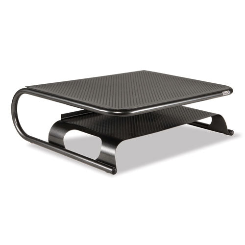 Metal Art Printer And Monitor Stand Plus, 18 X 13.5 X 6, Black