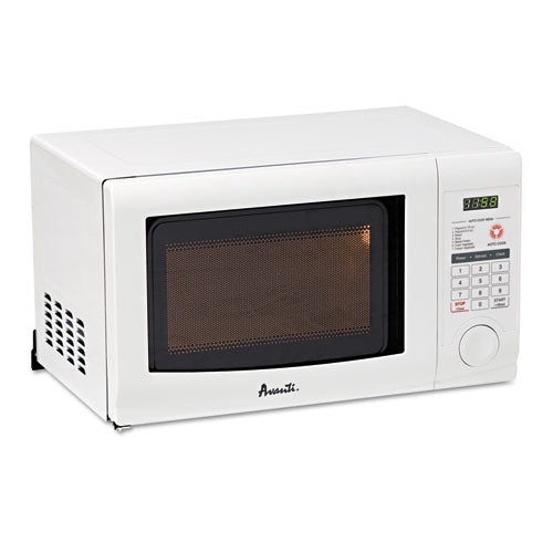 0.7 Cubic Foot Capacity Microwave Oven, 700 Watts, White