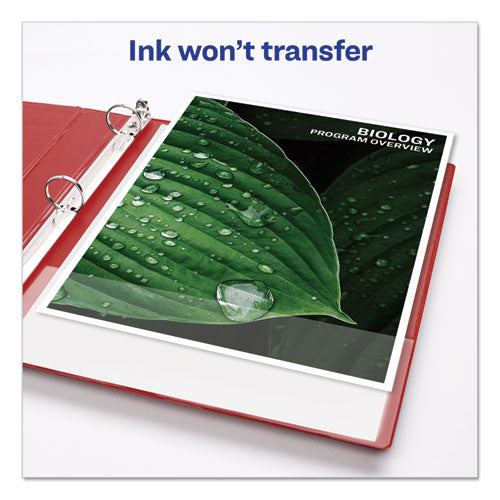 Economy Non-view Binder With Round Rings, 3 Rings, 2" Capacity, 11 X 8.5, Red, (3510)