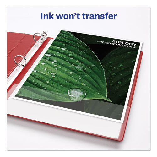 Economy Non-view Binder With Round Rings, 3 Rings, 3" Capacity, 11 X 8.5, Red, (3608)