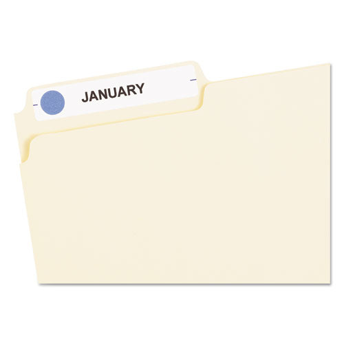 Handwrite Only Self-adhesive Removable Round Color-coding Labels, 0.5" Dia., Light Blue, 60-sheet, 14 Sheets-pack, (5050)