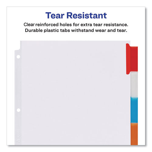 Insertable Big Tab Dividers, 8-tab, 11 1-8 X 9 1-4