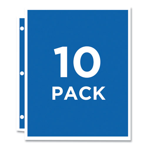 Photo Storage Pages For Four 4 X 6 Horizontal Photos, 3-hole Punched, 10-pack