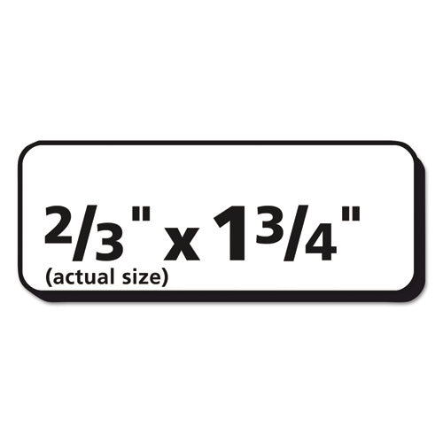 Matte Clear Easy Peel Mailing Labels W- Sure Feed Technology, Laser Printers, 0.66 X 1.75, Clear, 60-sheet, 10 Sheets-pack