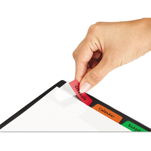 Movable Tab Dividers With Color Tabs, 5-tab, 11 X 8.5, White, 1 Set