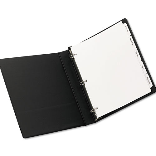 Customizable Print-on Dividers, 5-tab, Letter, 30 Sets