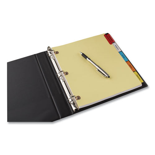 Insertable Big Tab Dividers, 5-tab, Letter