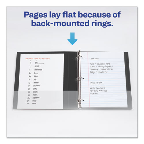 Durable Non-view Binder With Durahinge And Slant Rings, 3 Rings, 1" Capacity, 11 X 8.5, Burgundy