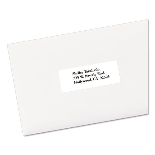 Ecofriendly Mailing Labels, Inkjet-laser Printers, 1 X 2.63, White, 30-sheet, 250 Sheets-box
