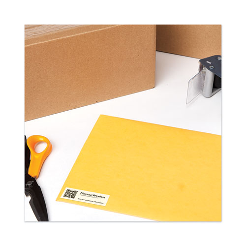 Copier Mailing Labels, Copiers, 1 X 2.81, White, 33-sheet, 250 Sheets-box