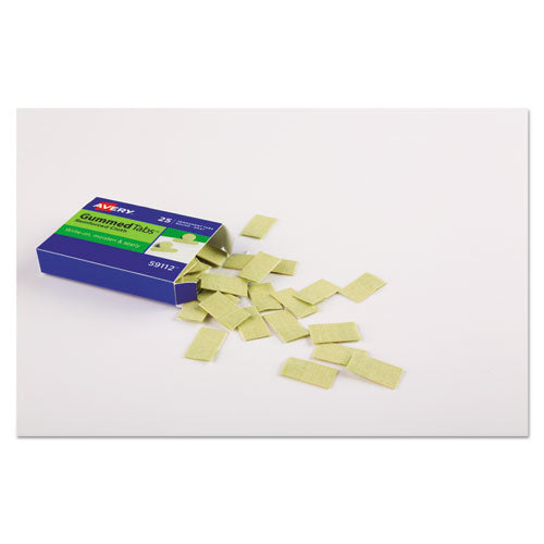 Gummed Reinforced Index Tabs, 1-12-cut Tabs, Gray, 0.44" Wide, 50-pack