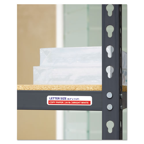 Durable Permanent Id Labels With Trueblock Technology, Laser Printers, 0.63 X 3, White, 32-sheet, 50 Sheets-pack