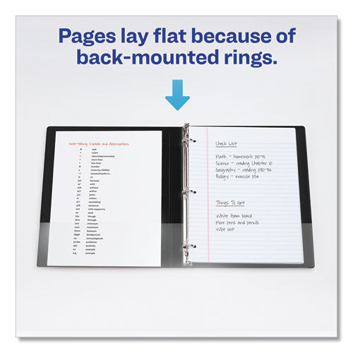 Framed View Heavy-duty Binders, 3 Rings, 3" Capacity, 11 X 8.5, White