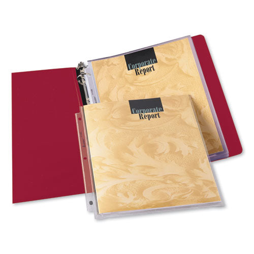 Multi-page Top-load Sheet Protectors, Heavy Gauge, Letter, Clear, 25-pack