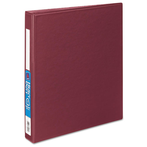 Heavy-duty Non-view Binder With Durahinge, Three Locking One Touch Ezd Rings And Spine Label, 3" Capacity, 11 X 8.5, Black