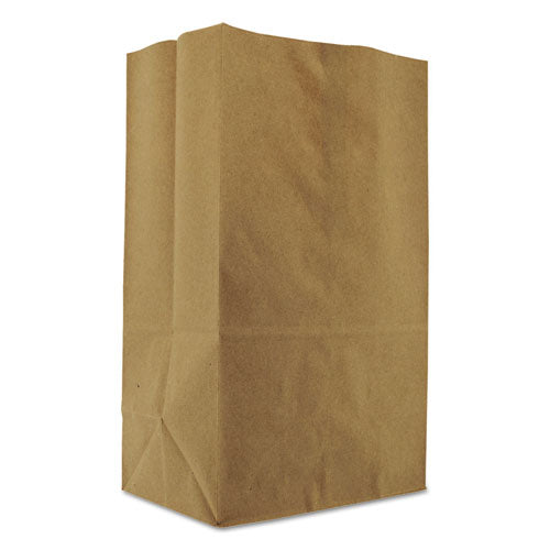 Grocery Paper Bags, 57 Lbs Capacity, 1-8 Bbl, 10.13"w X 6.75"d X 14.38"h, Kraft, 500 Bags