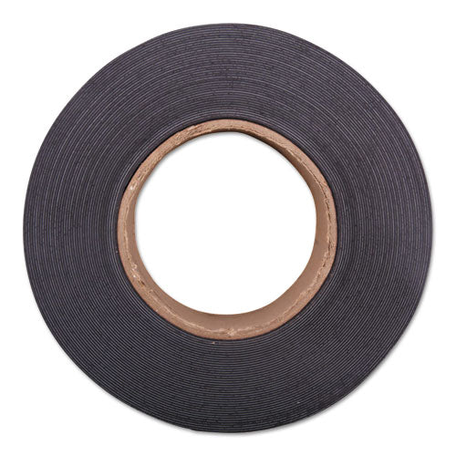 Dry Erase Magnetic Label Tape, White,1" X 50 Ft.