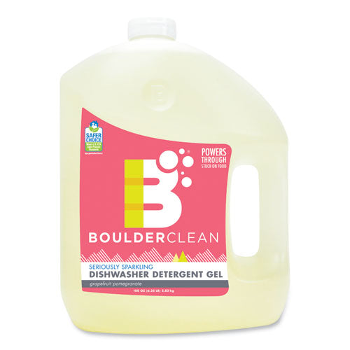 Dishwasher Detergent, Grapefruit Pomegranate, 100 Oz Bottle, 4-carton