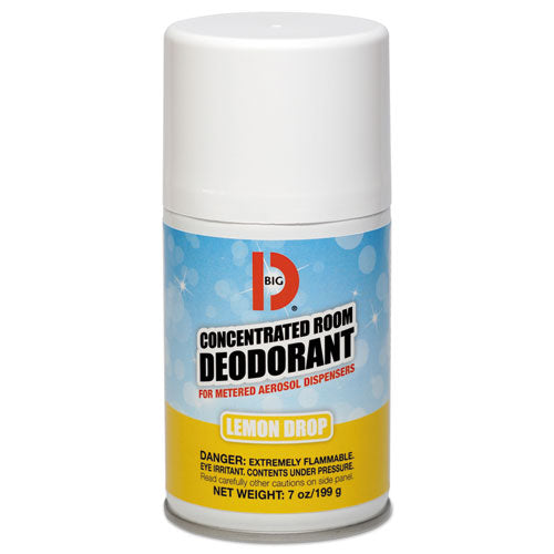Metered Concentrated Room Deodorant, Fresh Linen Scent, 7 Oz Aerosol, 12-box