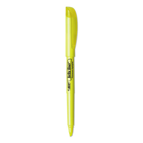 Brite Liner Highlighter, Chisel Tip, Yellow, 200-carton